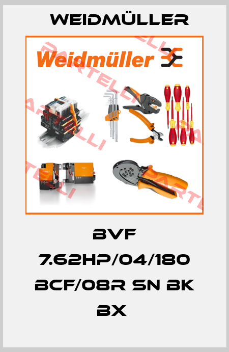 BVF 7.62HP/04/180 BCF/08R SN BK BX  Weidmüller