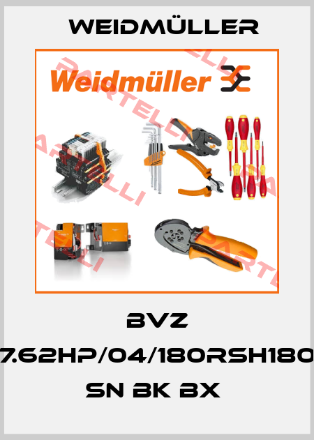 BVZ 7.62HP/04/180RSH180 SN BK BX  Weidmüller