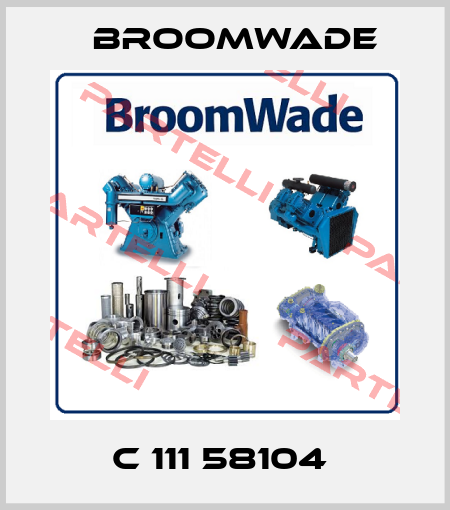 C 111 58104  Broomwade