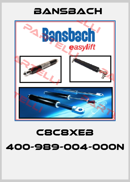 C8C8XEB 400-989-004-000N  Bansbach