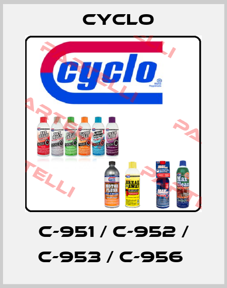 C-951 / C-952 / C-953 / C-956  Cyclo
