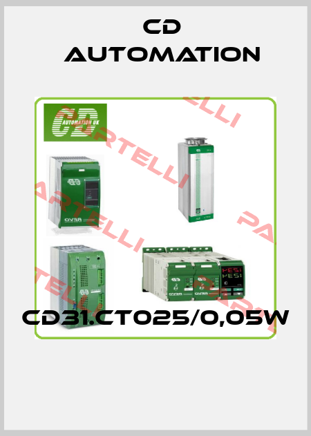 CD31.CT025/0,05W  CD AUTOMATION