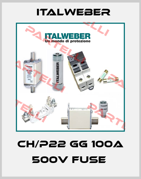 CH/P22 GG 100A 500V FUSE  Italweber