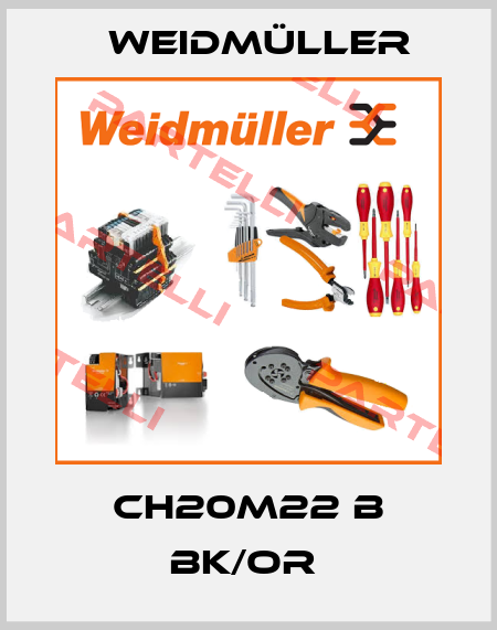 CH20M22 B BK/OR  Weidmüller