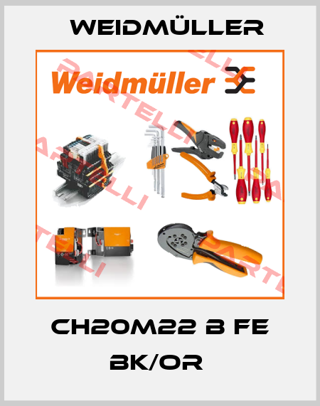 CH20M22 B FE BK/OR  Weidmüller