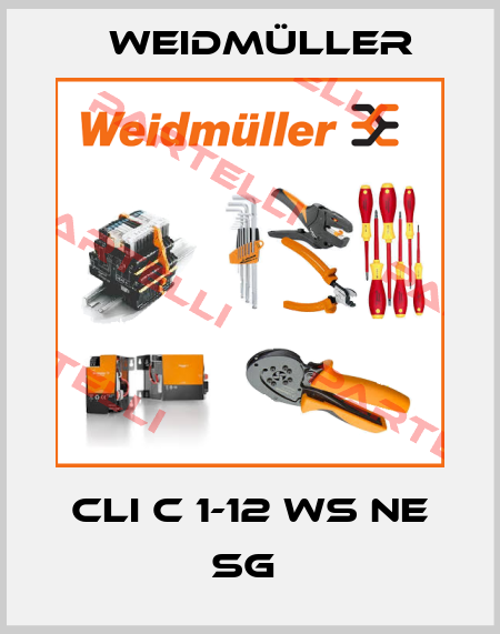 CLI C 1-12 WS NE SG  Weidmüller