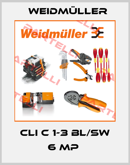 CLI C 1-3 BL/SW 6 MP  Weidmüller