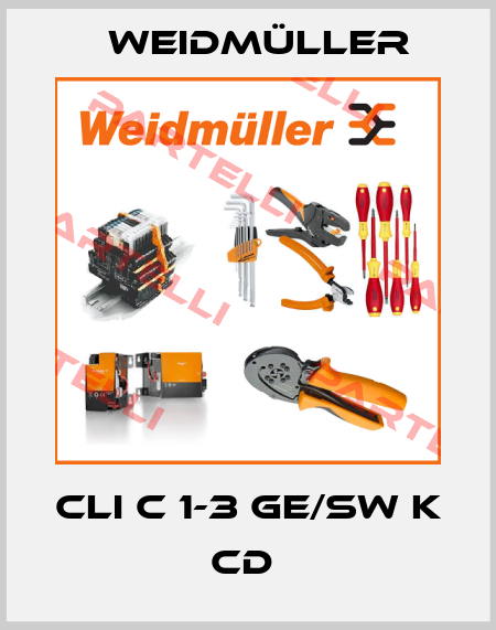 CLI C 1-3 GE/SW K CD  Weidmüller
