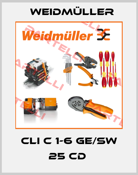 CLI C 1-6 GE/SW 25 CD  Weidmüller