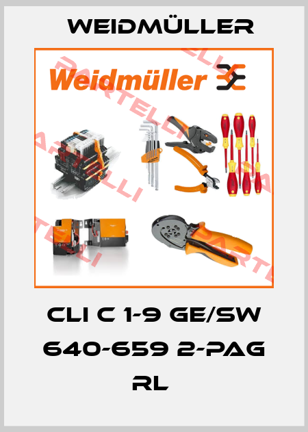 CLI C 1-9 GE/SW 640-659 2-PAG RL  Weidmüller