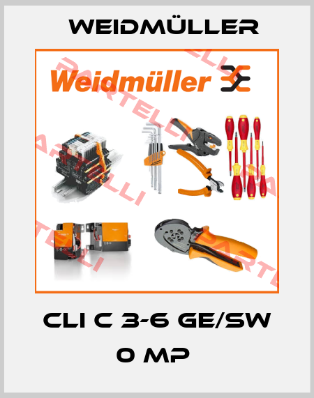 CLI C 3-6 GE/SW 0 MP  Weidmüller