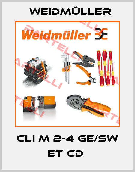 CLI M 2-4 GE/SW ET CD  Weidmüller