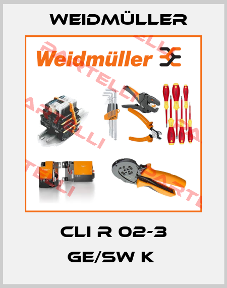 CLI R 02-3 GE/SW K  Weidmüller