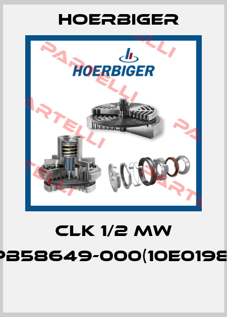 CLK 1/2 MW PB58649-000(10E0198)  Hoerbiger