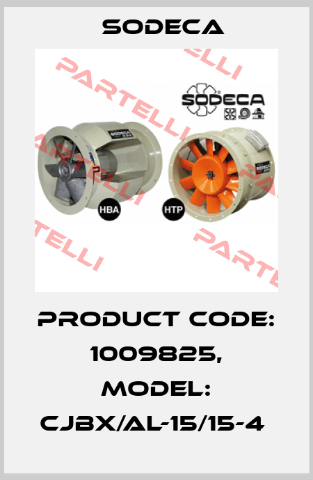 Product Code: 1009825, Model: CJBX/AL-15/15-4  Sodeca