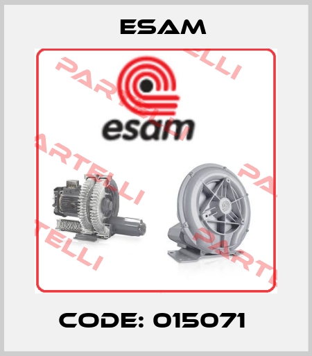 Code: 015071  Esam