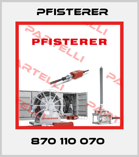 870 110 070  Pfisterer