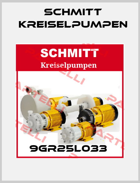 9GR25L033  Schmitt Kreiselpumpen