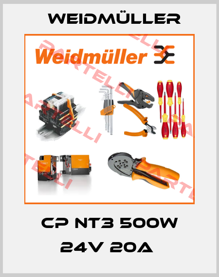 CP NT3 500W 24V 20A  Weidmüller