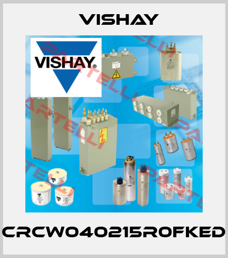 CRCW040215R0FKED Vishay