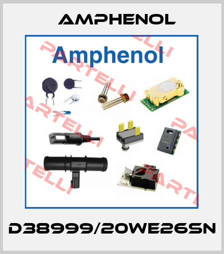 D38999/20WE26SN Amphenol