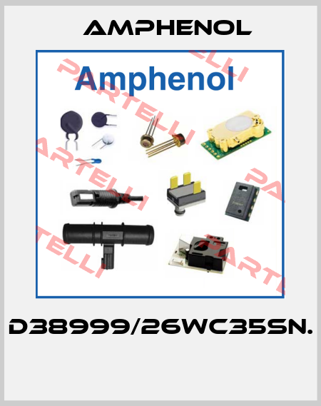 D38999/26WC35SN.  Amphenol