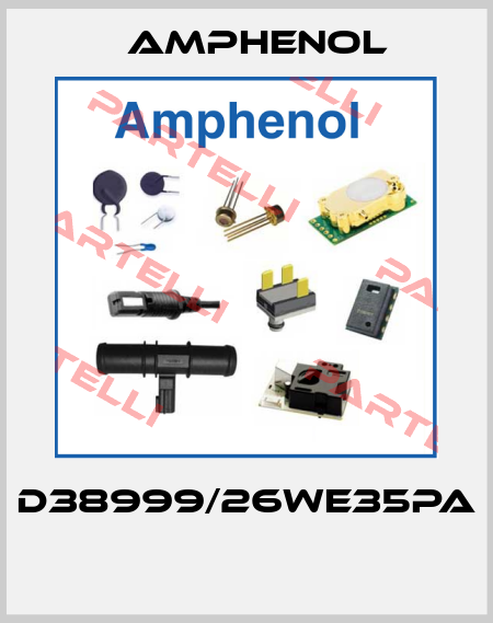D38999/26WE35PA  Amphenol