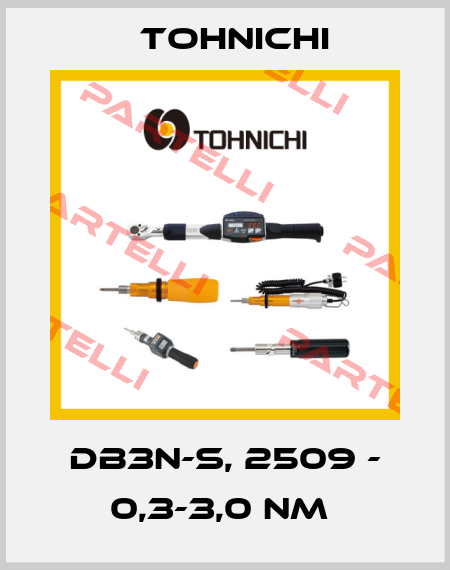 DB3N-S, 2509 - 0,3-3,0 NM  Tohnichi