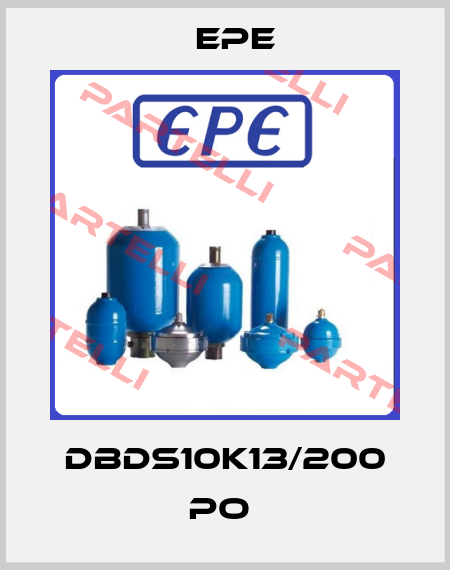 DBDS10K13/200 PO  Epe
