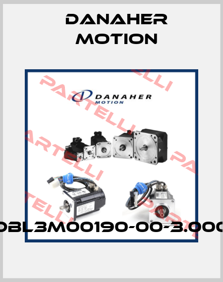 DBL3M00190-00-3.000 Danaher Motion