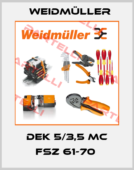 DEK 5/3,5 MC FSZ 61-70  Weidmüller