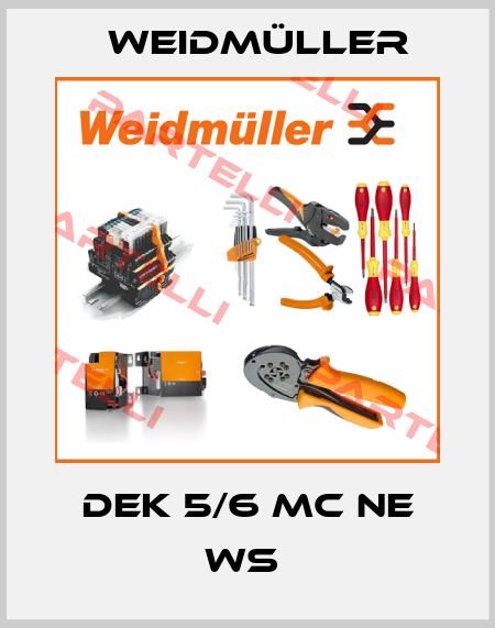 DEK 5/6 MC NE WS  Weidmüller