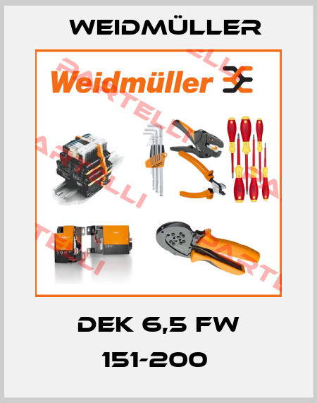 DEK 6,5 FW 151-200  Weidmüller