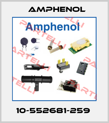 10-552681-259  Amphenol