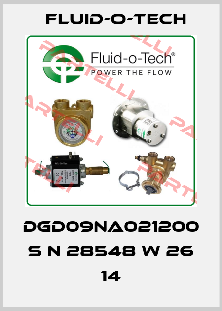 DGD09NA021200 S N 28548 W 26 14 Fluid-O-Tech