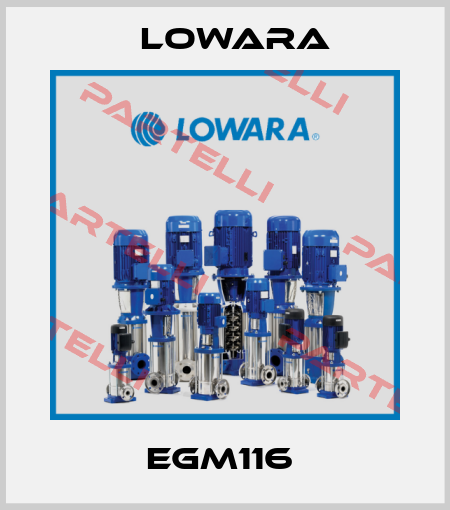EGM116  Lowara
