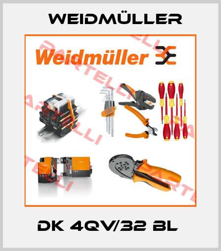 DK 4QV/32 BL  Weidmüller