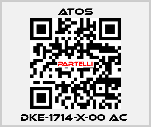 DKE-1714-X-00 AC  Atos