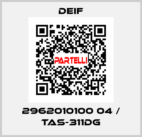 2962010100 04 / TAS-311DG Deif