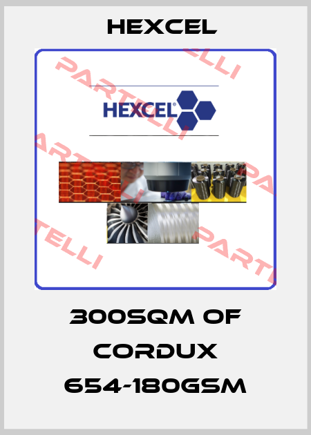 300sqm of Cordux 654-180gsm Hexcel