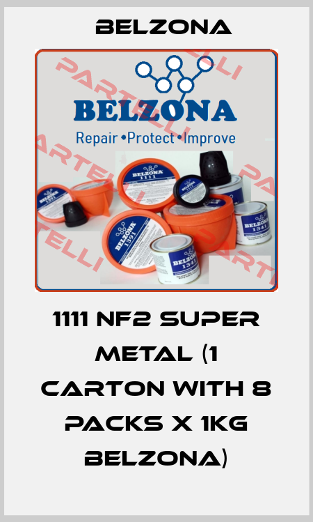 1111 NF2 Super Metal (1 Carton with 8 packs x 1kg Belzona) Belzona