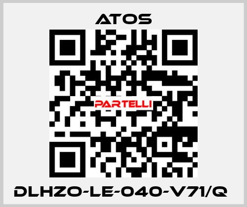 DLHZO-LE-040-V71/Q  Atos