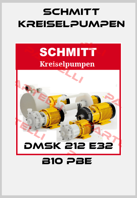 DMSK 212 E32 B10 PBE  Schmitt Kreiselpumpen