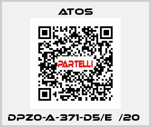 DPZ0-A-371-D5/E  /20  Atos