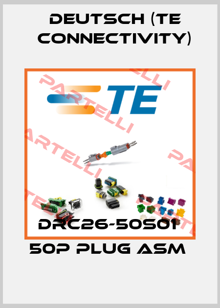 DRC26-50S01  50P PLUG ASM  Deutsch (TE Connectivity)