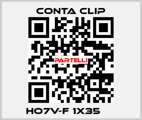 HO7V-F 1X35      Conta Clip