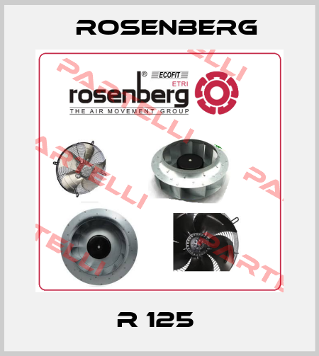 R 125  Rosenberg