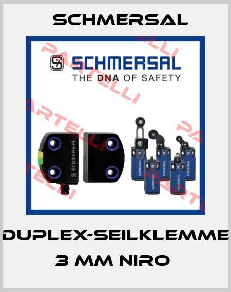 DUPLEX-SEILKLEMME 3 MM NIRO  Schmersal