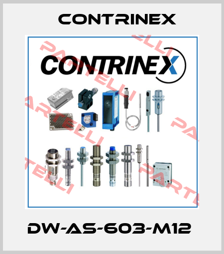 DW-AS-603-M12  Contrinex
