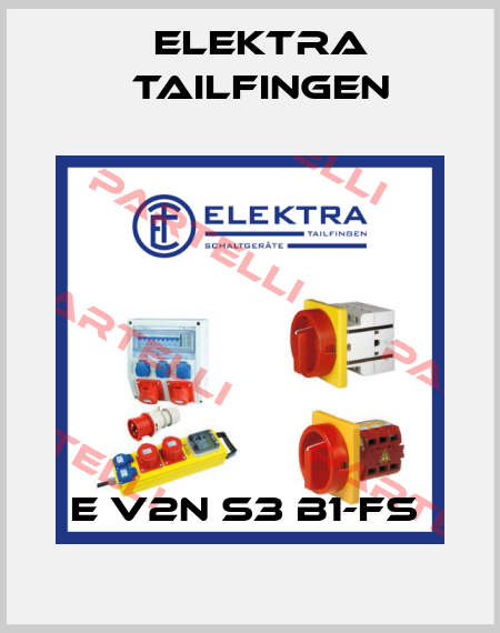 E V2N S3 B1-FS  Elektra Tailfingen